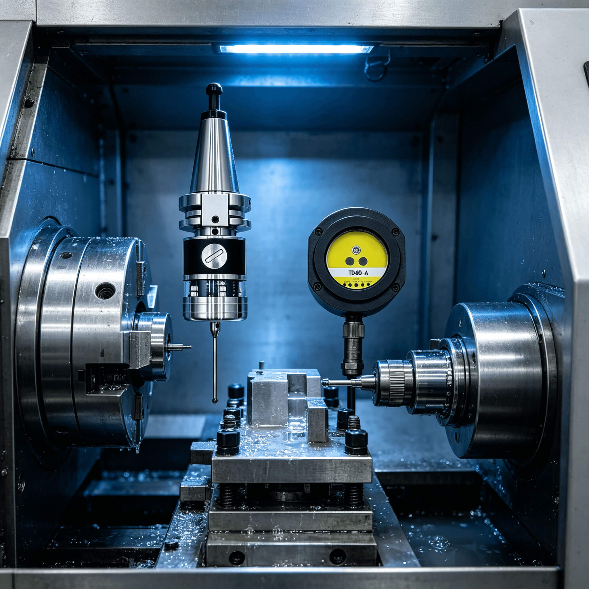 Latest company case about TD40-D Wireless Touch Probe Reduces Machine Downtime by 68% for Automotive Component Manufacturer