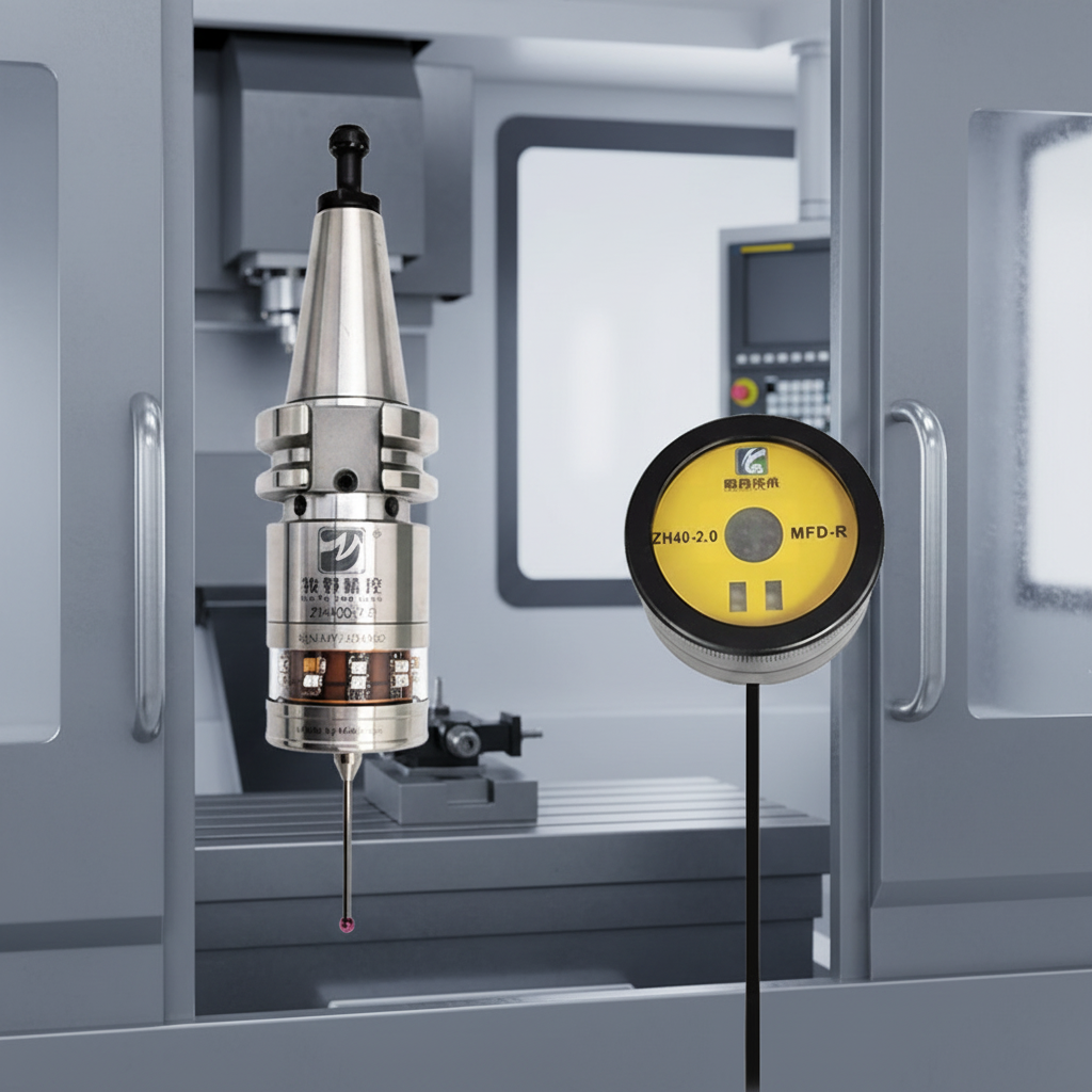 Latest company case about Makinopc ZH400-2.0 Infrared Machine Tool Probe: Driving 40% Productivity Growth for Engilabs 